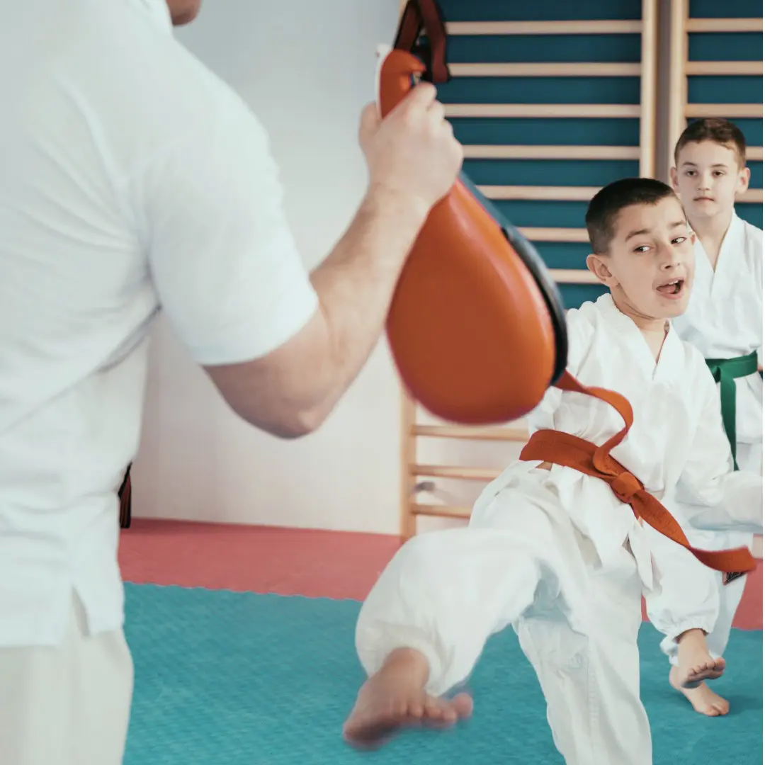 our kicboxing class is specifically designed for kids age group